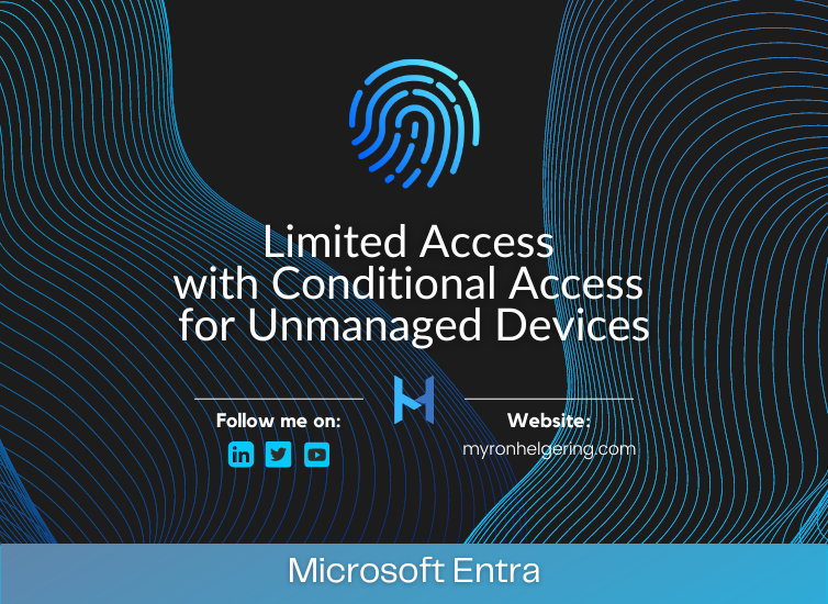 Limited Access with Conditional Access for Unmanaged Devices post logo