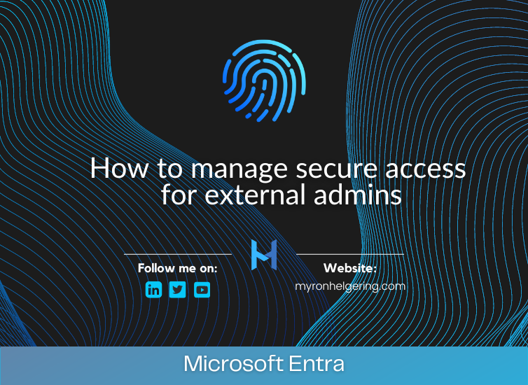 How to manage secure access for external admins blog logo