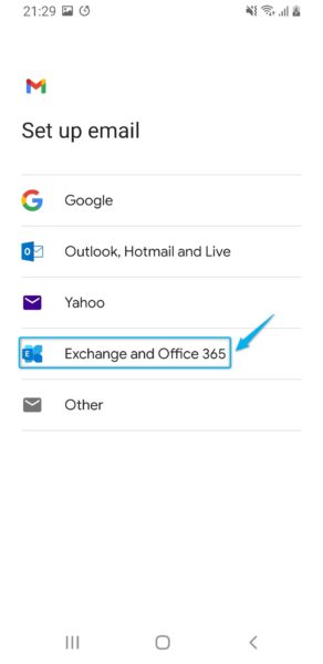 Add Office365 account to Gmail